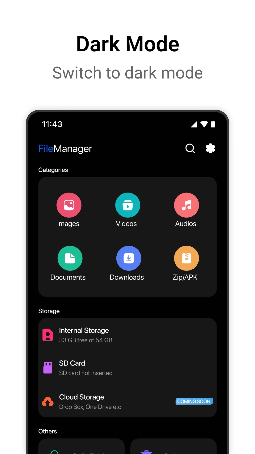 My Files screenshot