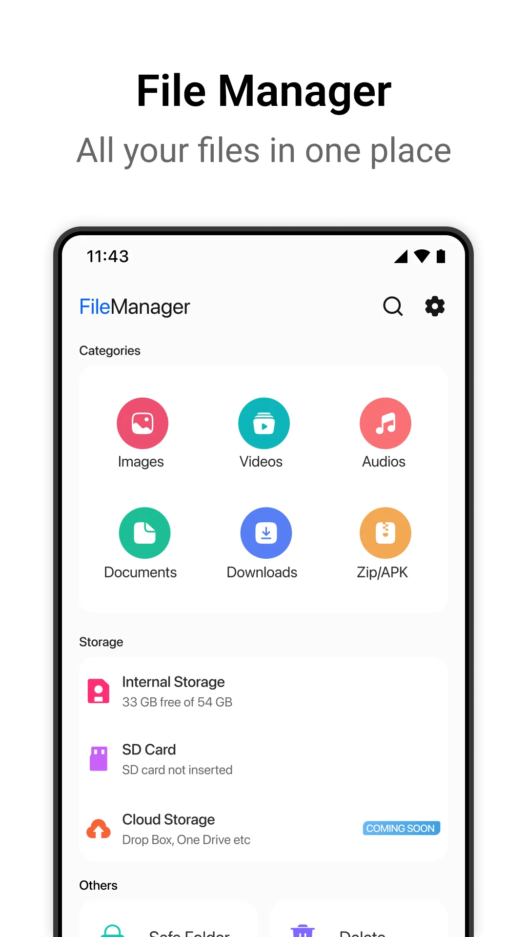 My Files screenshot